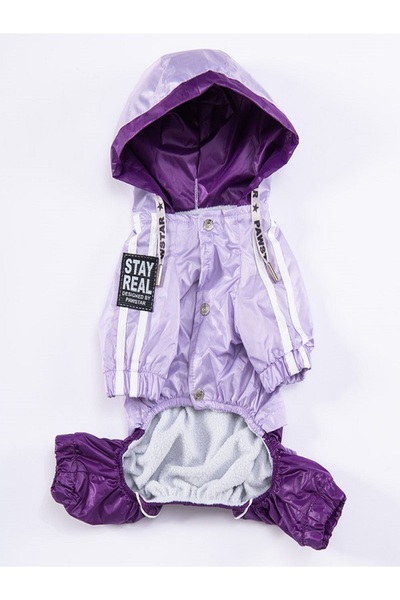 Pawstar BiColor Küçük-Orta-Büyük Irk Tulum Yağmurluk