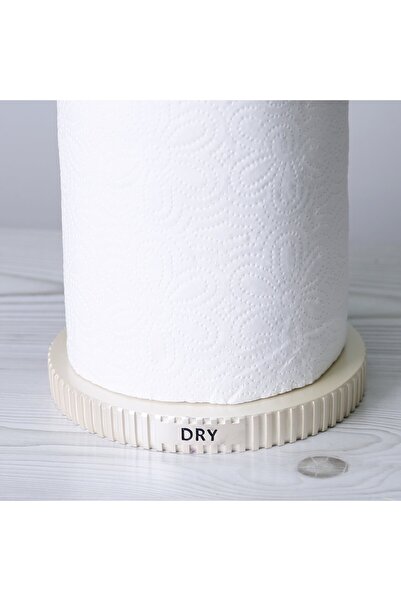 Selim Grooved Paper Towel Holder Pearl