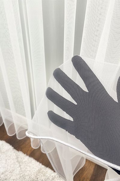 Payidar Greek Plain Tulle Curtain Does Not Wrinkle or Iron