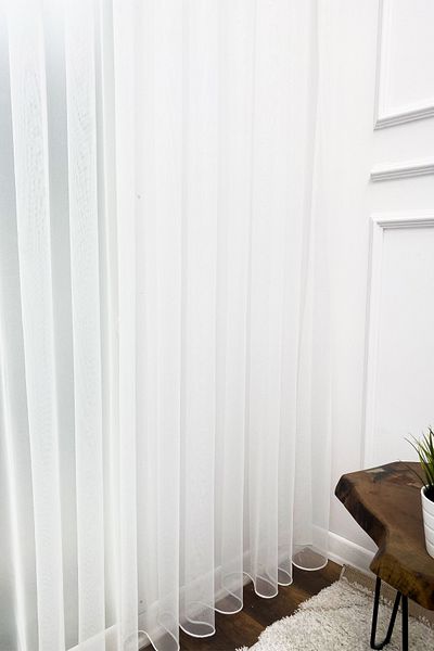 Payidar Greek Plain Tulle Curtain Does Not Wrinkle or Iron