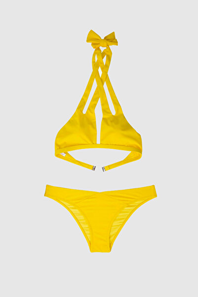 AYYILDIZ 5418 Yellow Bikini Set