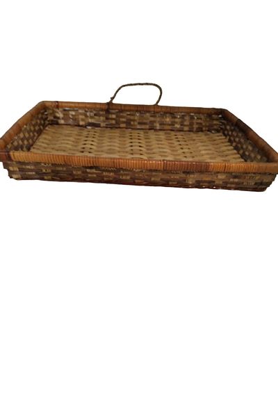 tunalar Wicker Handmade Tray