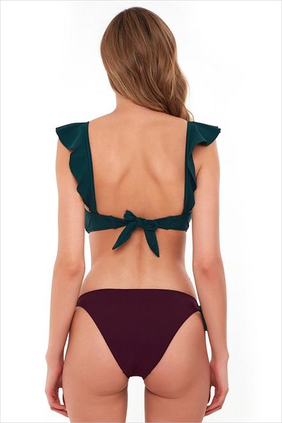 AYYILDIZ 5400 Σετ μπικίνι Green Ruffle