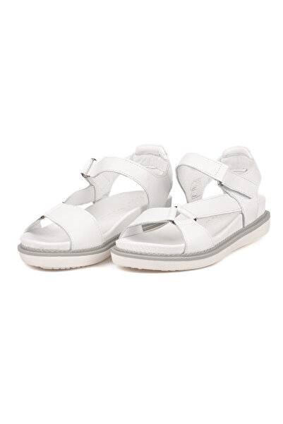 Venüs 202064Y Hakiki Deri Ortopedik Taban Geniş Taban Günlük Spor Tarz Sandal...