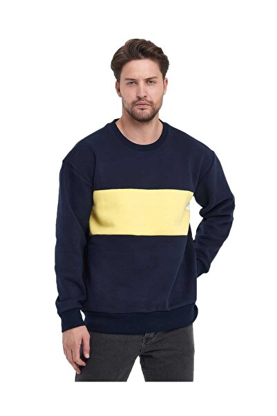 Adams Чоловічий 3-нитковий оверсайз-светр