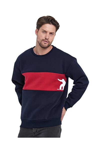 Adams Чоловічий 3-нитковий оверсайз-светр