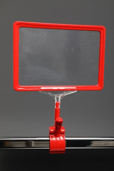 Modern Raf Latched A5 Label Holder Red 3 Pack
