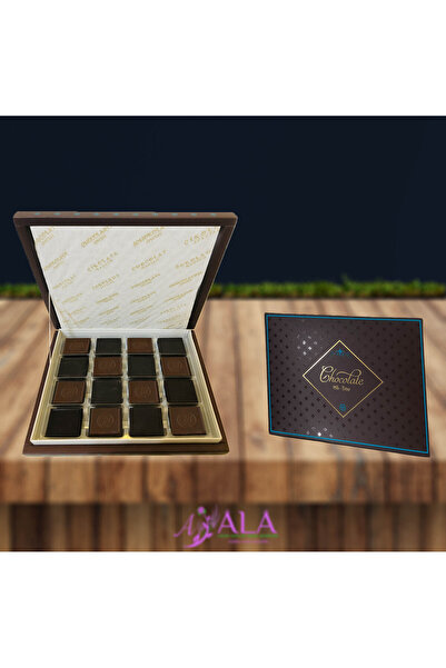 Elit Çikolata Hediye Kurumsal Çikolata Kutusu 48'li Madlen