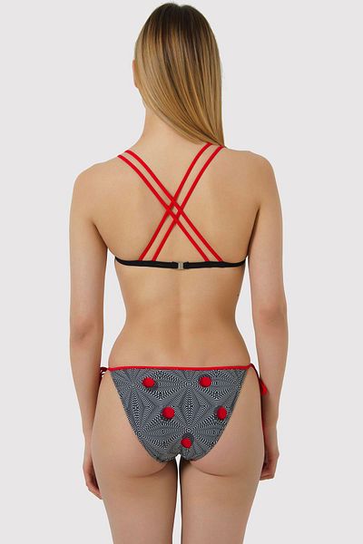AYYILDIZ 5533 Black Bikini Set