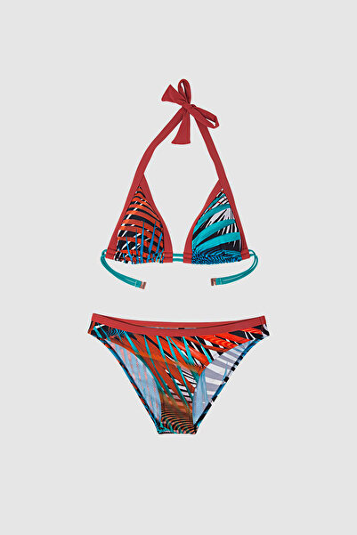 AYYILDIZ 5548 Yeşil Bikini Takımı