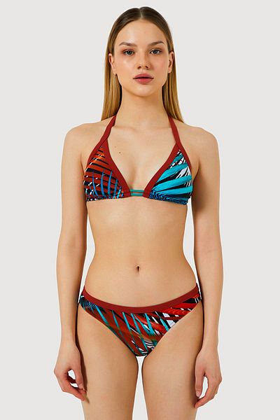 AYYILDIZ 5548 Green Bikini Set