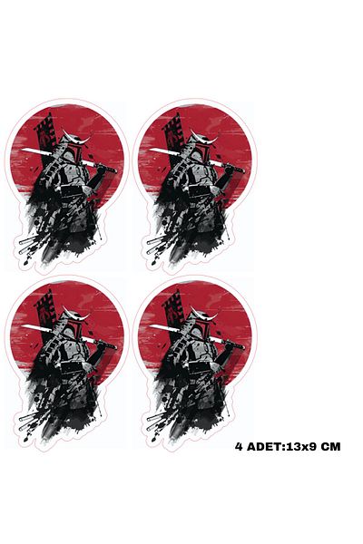 Fatih PHOENIX STICKER SAMURAI MOTORCYCLE HELMET PHONE STICKER STICKER