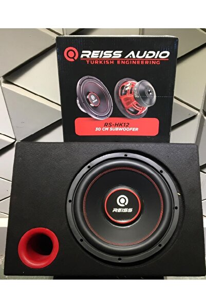 REISS AUDIO Rs-hk12 30 Cm Kabinli Subwoofer Bas 1450 Watt Maximum Power 450 W...