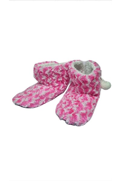 abinstore Kadın Kışlık Ponponlu Panduf