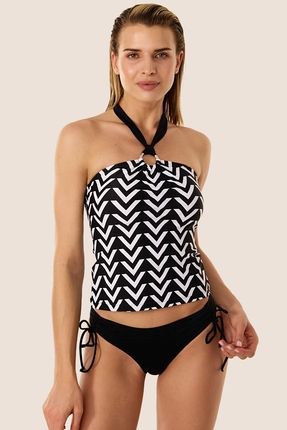 Tankini fluide top