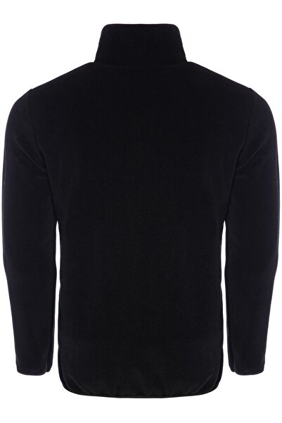 GHASSY CO. Erkek Pro Rüzgar Geçirmez 5 Cepli Outdoor Tam Fermuarlı Polar Ceket