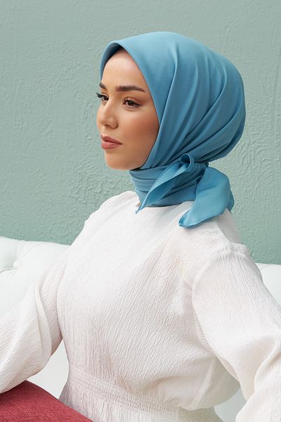 Silk Home Eșarfă Twill de culoare uni