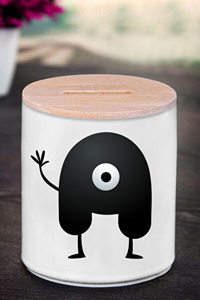 yhfoto Kasica prasica sa slovom A (KERAMIKA) - Pengu A - K61