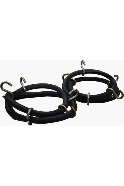 VİTRİN KAR ZİNCİRİ Zincir Gergi Lastiği Kar Zinciri Gerdirme Kaliteli S Kancalı 21-22-23-24 Jant