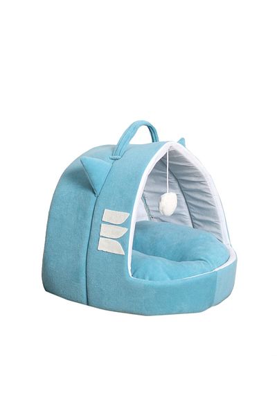 Alp Turquoise Cat Dog Bed Nest