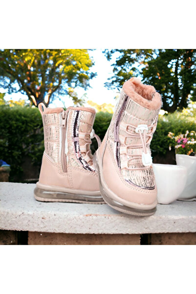 PATİK BEBE Ελαφριές και ευέλικτες παιδικές μπότες χιονιού με γούνα για κορίτσια και μωρά