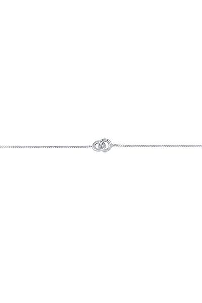 ELLI Halskette Choker Kreis Geo 925 Silber