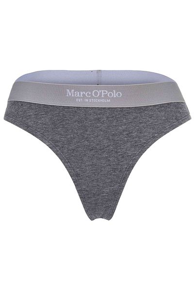 Marc O'Polo Marc O Polo Damen Strings, 3er Pack - Logobund, Organic Cotton Stretch, Basic