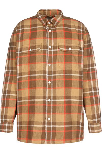 Levi's Herren Levis Jackson Worker Langarmhemd