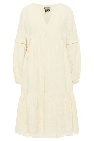 Dreimaster Vintage Midikleid Incus