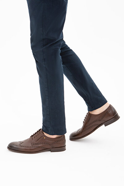 Tamer Tanca Erkek Hakiki Deri Klasik Ayakkabı 183 22056 K Erk Ayk Y22