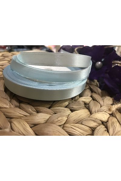 Deniz Party Store Γαλάζια Σατέν Κορδέλα 1 εκ. 25 μέτρα