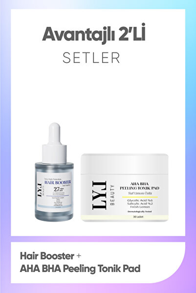 LYL BEAUTY Haır Booster Saç Dökülme Karşıtı, Güçlendirici Saç Serumu - Saf Li...