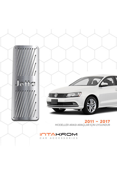 İntachrom Volkswagen Jetta Krom Ayak Dinlendirme Pedalı 2011-2017