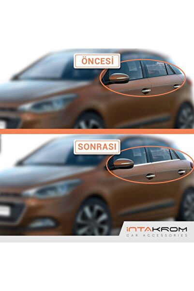 İntachrom Hyundai I20 Krom Cam Çıtası 4 Parça 2014-2018