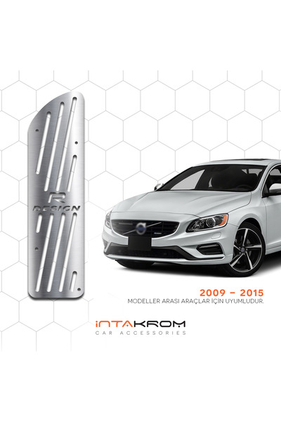 İntachrom Volvo R-design Krom Ayak Dinlendirme Pedalı
