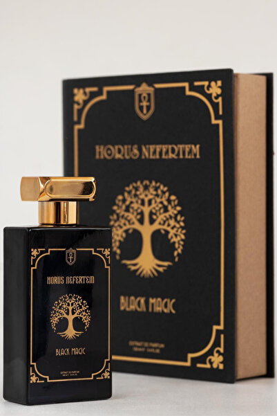 Horus Nefertem Black Magic Unisex Kadın Erkek Parfüm Hediye Yılbaşı EDP Afro Etkili Erkek Kadın Parfüm