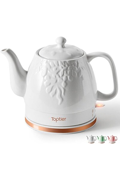 Genel Markalar Elektrikli Seramik Kettle, Otomatik Kapanma, 1 L