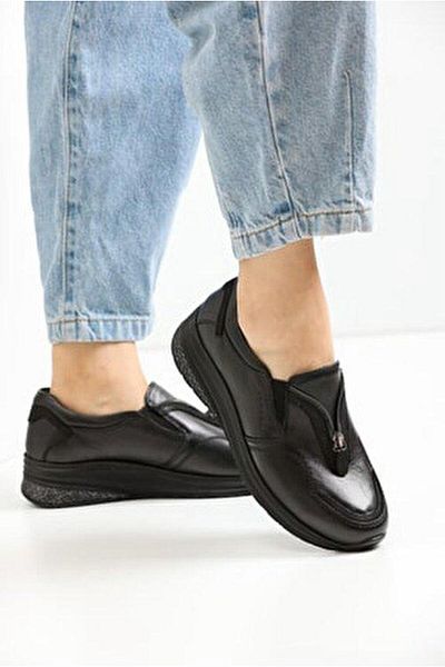 Forelli Pantofi de damă din piele naturală cu talpă ortopedică 30707