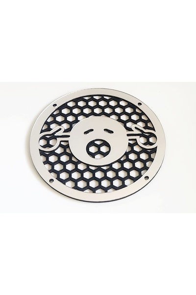 syz tasarım & lazer kesim Midrange Pleksi Hoparlör Kapağı 16 Cm