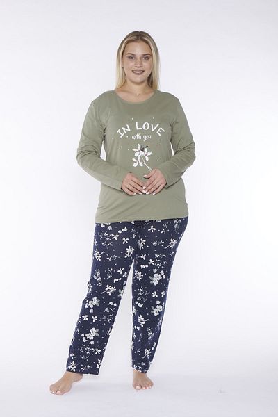 Rubina Secret Women's Plus Size Pajama Set