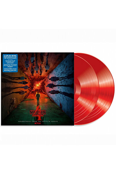 Sony Music Stranger Things - Season 4 Soundtrack Kırmızı Renkli Plak 2 LP