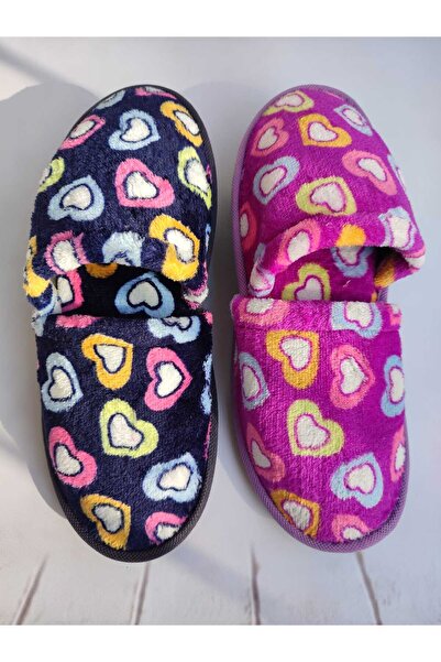 Ayakkabix Μαλακές γυναικείες χειμερινές παντόφλες σπιτιών (2 ΖΕΥΓΑ)