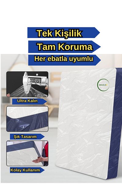 Dekals Single Nylon Mattress Protective Cover Waterproof 134x240