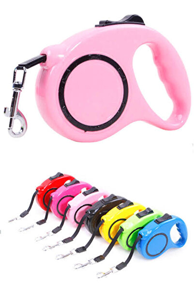 Retractable Dog Leash Profesyonel Hafif Sağlam Makaralı Köpek Gezdirme Tasması 5m Otomatik Köpek Tasması 5 Metre 0-20 Kg
