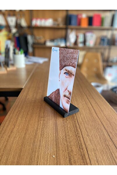 ay reklam 100.yıla Özel Atatürk Portresi Masaüstü Hediyelik Dekoratif 001