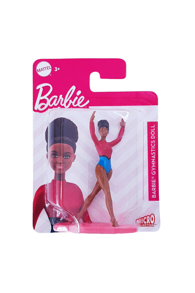 Barbie Mattel Micro Collection Barbie Karakter Lisanslı Figür Oyuncak Gymnast...