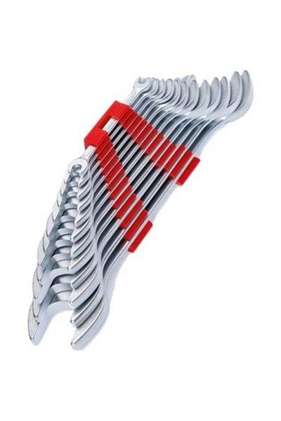 İzeltaş Fork Two Mouth Key Set Long Size 12 Piece 0130 00 2112