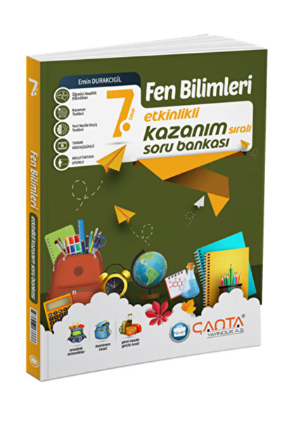 Çanta Yayınları 7.SINIF FEN BİLİMLERİ ETKİNLİKLİ KAZANIM SORU BANKASI-ÇANTA Y...