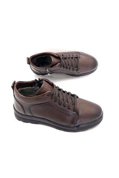 UMUT AYAKKABI Ανδρικές μπότες από γνήσιο δέρμα Cold Proof Shearling