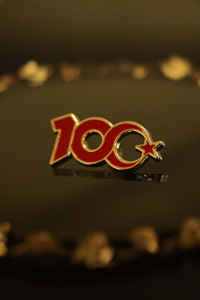 Kuker Madeni Eşya Türkiye 100. Yıl Rozeti